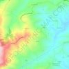 Mappa topografica Ponzano, altitudine, rilievo