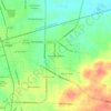 Mappa topografica Holcomb Addition, altitudine, rilievo