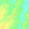 Mappa topografica Tigertown, altitudine, rilievo