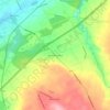 Mappa topografica Belleview Heights, altitudine, rilievo