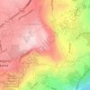 Mappa topografica Carminello, altitudine, rilievo