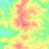 Mappa topografica Davis Store, altitudine, rilievo