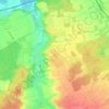 Mappa topografica Bühl, altitudine, rilievo