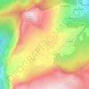 Mappa topografica Solaison, altitudine, rilievo