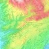 Mappa topografica Antole, altitudine, rilievo
