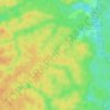 Mappa topografica Bom Jesus, altitudine, rilievo