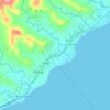 Mappa topografica Narat-an, altitudine, rilievo