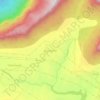 Mappa topografica Anjanwale, altitudine, rilievo