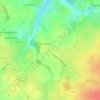 Mappa topografica La Sicaudière, altitudine, rilievo