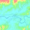 Mappa topografica Capissayan Norte, altitudine, rilievo