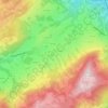 Mappa topografica Zipfel, altitudine, rilievo