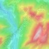 Mappa topografica Nicodex, altitudine, rilievo