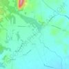 Mappa topografica Lilly, altitudine, rilievo