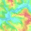 Mappa topografica Bonneuil, altitudine, rilievo