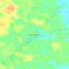 Mappa topografica Unión Alamoreña, altitudine, rilievo
