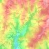 Mappa topografica Les Gravou, altitudine, rilievo