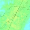 Mappa topografica Treherneville, altitudine, rilievo