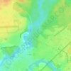 Mappa topografica Nonères, altitudine, rilievo