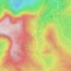 Mappa topografica Agua Escondida, altitudine, rilievo
