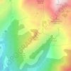Mappa topografica Causes, altitudine, rilievo