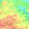 Mappa topografica Kerpena, altitudine, rilievo