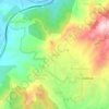 Mappa topografica Takaats, altitudine, rilievo