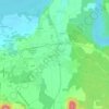 Mappa topografica Kühnsdorf, altitudine, rilievo
