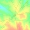 Mappa topografica Ron, altitudine, rilievo