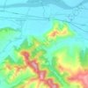 Mappa topografica Moriondo, altitudine, rilievo