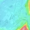 Mappa topografica Les Grands Planchants, altitudine, rilievo