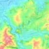 Mappa topografica Baronta, altitudine, rilievo