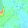 Mappa topografica Muang Wan, altitudine, rilievo
