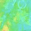 Mappa topografica Upton, altitudine, rilievo