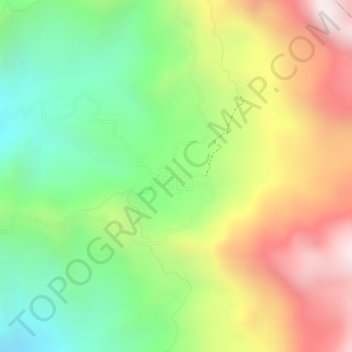 Mappa topografica PASUNCHA, altitudine, rilievo