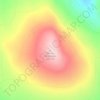 Mappa topografica Harvey Mountain, altitudine, rilievo