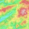 Mappa topografica Hülsenbusch, altitudine, rilievo