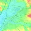 Mappa topografica La Biasse, altitudine, rilievo