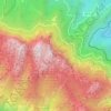 Mappa topografica Canal del Moro, altitudine, rilievo