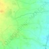 Mappa topografica Santa Rita, altitudine, rilievo