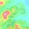 Mappa topografica La Mediera, altitudine, rilievo