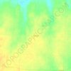 Mappa topografica Post Oak, altitudine, rilievo