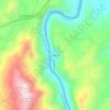 Mappa topografica Arauca, altitudine, rilievo