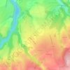 Mappa topografica Polier, altitudine, rilievo