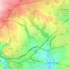Mappa topografica Norwood Green, altitudine, rilievo