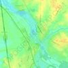 Mappa topografica Les Préaux, altitudine, rilievo