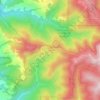 Mappa topografica Grabtown, altitudine, rilievo