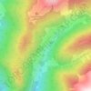 Mappa topografica Asten, altitudine, rilievo
