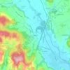 Mappa topografica Stadling, altitudine, rilievo