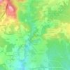 Mappa topografica Savayat, altitudine, rilievo