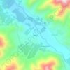 Mappa topografica Mialqui, altitudine, rilievo